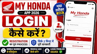 How to Log In to the My Honda App? | How to Register for the My Honda App? (2026) screenshot 4