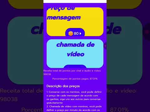 Como alterar o valor das mensagens no app Voya?