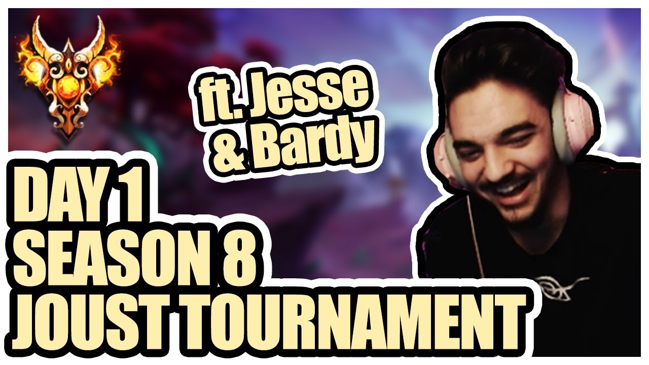 JOUST TOURNAMENT ON THE FIRST DAY OF SEASON 8 - GM Joust - Smite