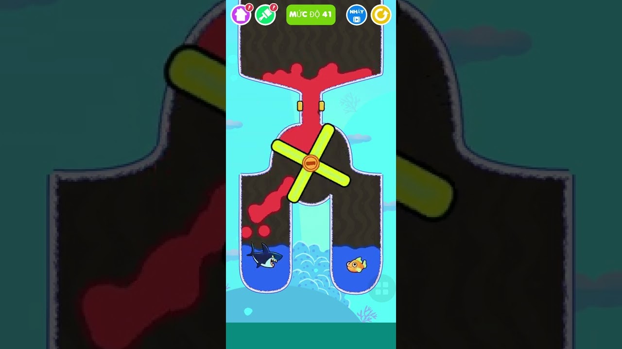 Save the fish ! noob or pro....Giải cứu chú cá