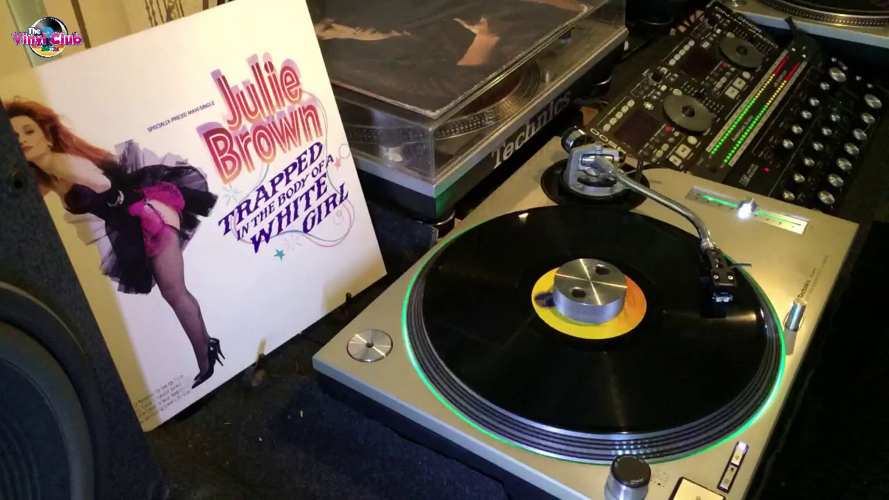 Julie Brown ‎– Trapped In The Body Of A White Girl (12-Inch Maxi-Single