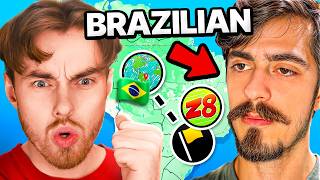 Information Geoguessr Pro vs Brazilian on the Brazil Map Guide