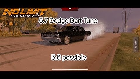 No Limit Drag Racing 2.0, 5.7 Dodge Dart tune