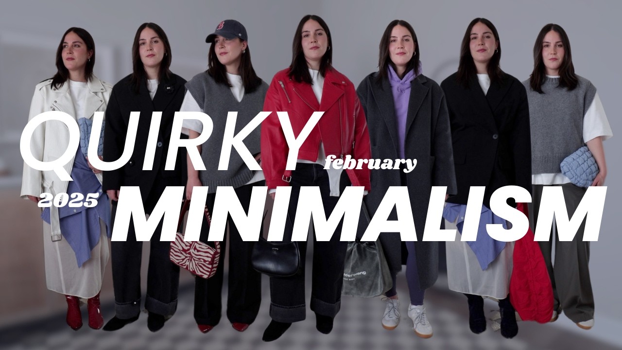 FEBRUARY CAPSULE | Creative Minimalist Outfit Ideas | Tibi, COS, Ana Luisa