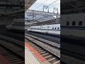 東海道新幹線 N700S のぞみ 東京行き 列車 米原駅の通過の様子です。JR東海 SHINKANSEN