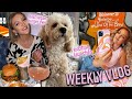 WEEKLY VLOG! Exciting Product Launches &amp; Trying New Autumn Menus! 💛