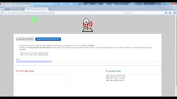 Inspector - HTML5 Radio Streams List Tester