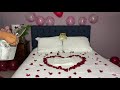 AT HOME BEDROOM ROMANTIC DECORATION
