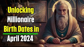 "Unlocking Millionaire Destiny: Birth Dates in April 2024 | Monthly Horoscope"