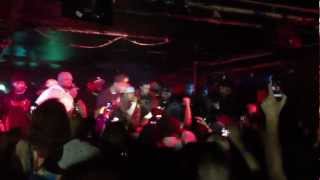 Jim Jones Rushing Audience Member For Throwing Cup On Stage
