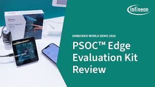 PSOC™ Edge = Edge AI + Smart HMI in one MCU (Live Demo) | Infineon