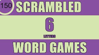 Scrambled Word Games-150  |Guess the Word Games |Can you guess all scrambled words? | Jumbled Words screenshot 2