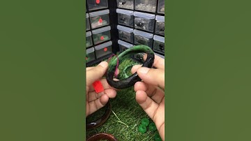 CODE: CB048 Ruby Zoisite Large Size Bangle 60mm/12mm