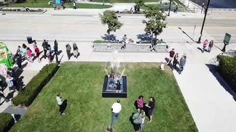 Quantum Meditation ArtPrize 10 drone footage