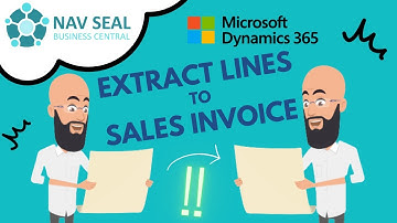 Transfer Shipment Lines to Sales Invoice | NAV SEAL