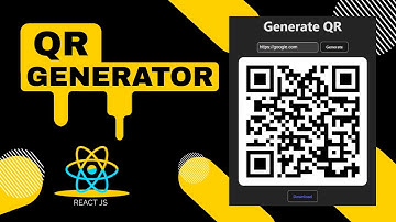 QR Code Geneator con ReactJS + PNG ⚛️