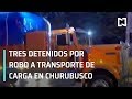 Detienen a tres por robo a transporte de carga en CDMX - Las Noticias