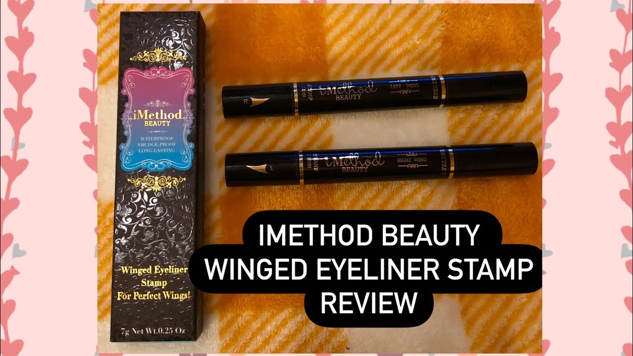 IMethod Beauty Winged Eyeliner Stamp Review! Plus site Link! YouTube