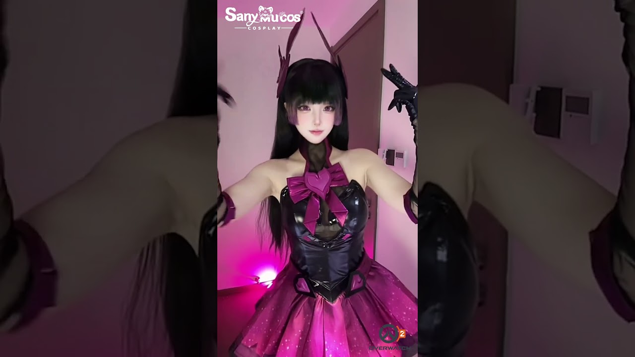 ✨✨🎀Overwatch 2 Cosplay D.Va Magical Girl Skin Cosplay Costume showcase🎀✨
