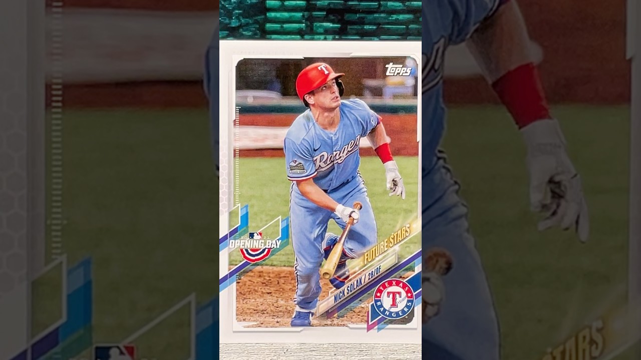 Nick Solak 2021 opening day future star