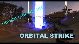 Planetside 2: How to properly use Orbital Strike