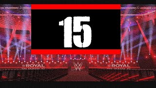 WWE ROYAL RUMBLE 2022 Return Entrance #15 Stage Animation