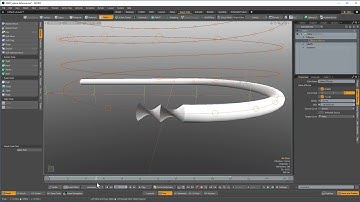 MODO Quick Clip - Spline and Bezier Deformer Improvements