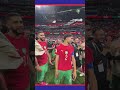 "شطيحا شطيحا" لاعبــــــــو المنتخب يحتفون بحكيمي   IG/ equipedumaroc   #Viral_O