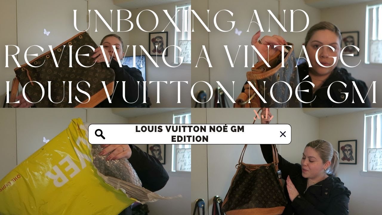 LOUIS VUITTON NANO NOE UNBOXING! What fits?