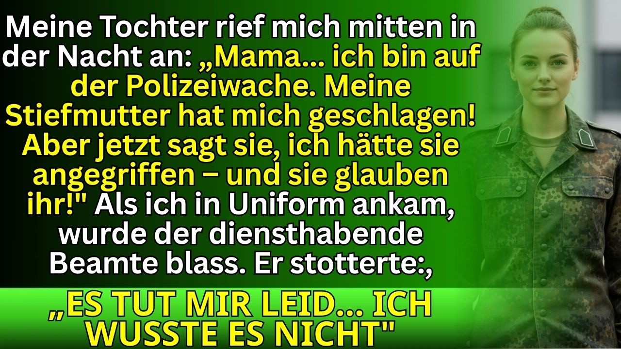 Ich betrat die Wache in meiner Marineuniform – der Beamte erbleichte: „Es tut mir leid.“