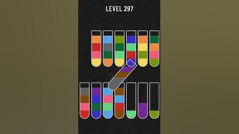 Water Sort Puzzle Level 297 Walkthrough Solution Android/iOS 💦