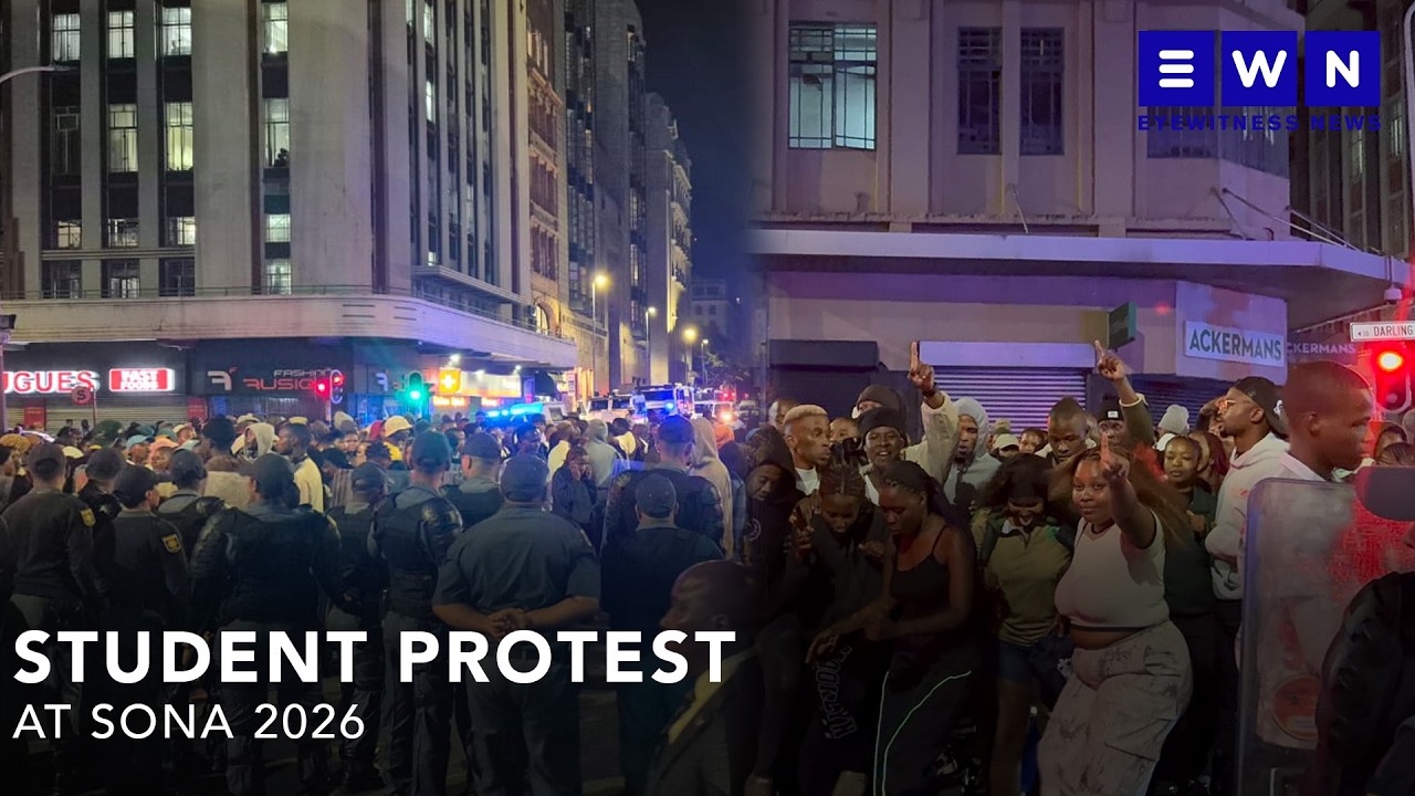 Student accommodation crisis sparks protest outside SONA