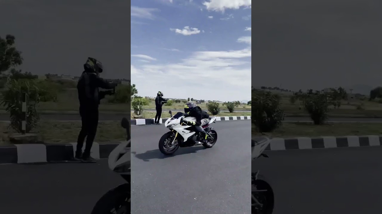 TRIUMPH DAYTONA 675R VS KAWASAKI ZX10RR | DRAG RACING