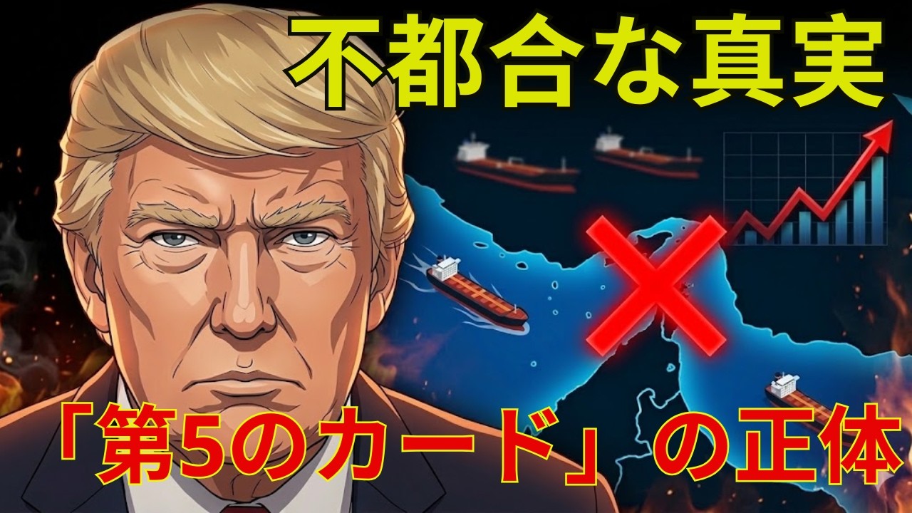 イランが降伏しない不都合な真実！トランプも震える「第5のカード」で原油価格はどうなる？