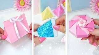 3 DIY Easy Craft Ideas: Paper Crafts, Cute Gifts and Home Decor Ideas