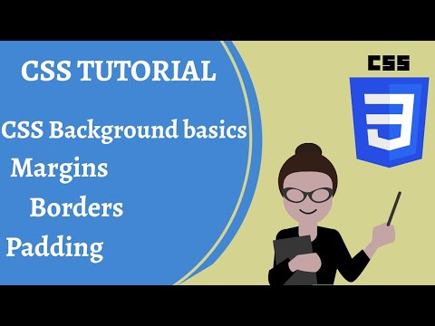 CSS Tutorial Part 03 : Background property| Box Model tutorial|Border|margin|padding[2020]