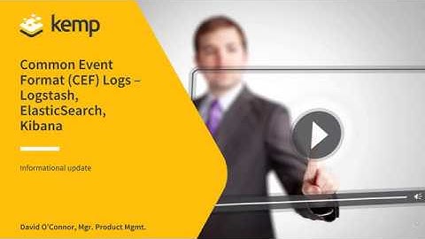 Kemp’s Edge Security Pack(ESP) Visibility & Insight with ELK (Elasticsearch, Logstash & Kibana)Stack