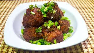 Keto Vegetable Manchurian | كيتو المنشوريا بالخضار ( الصيني) | Vegan Manchurian