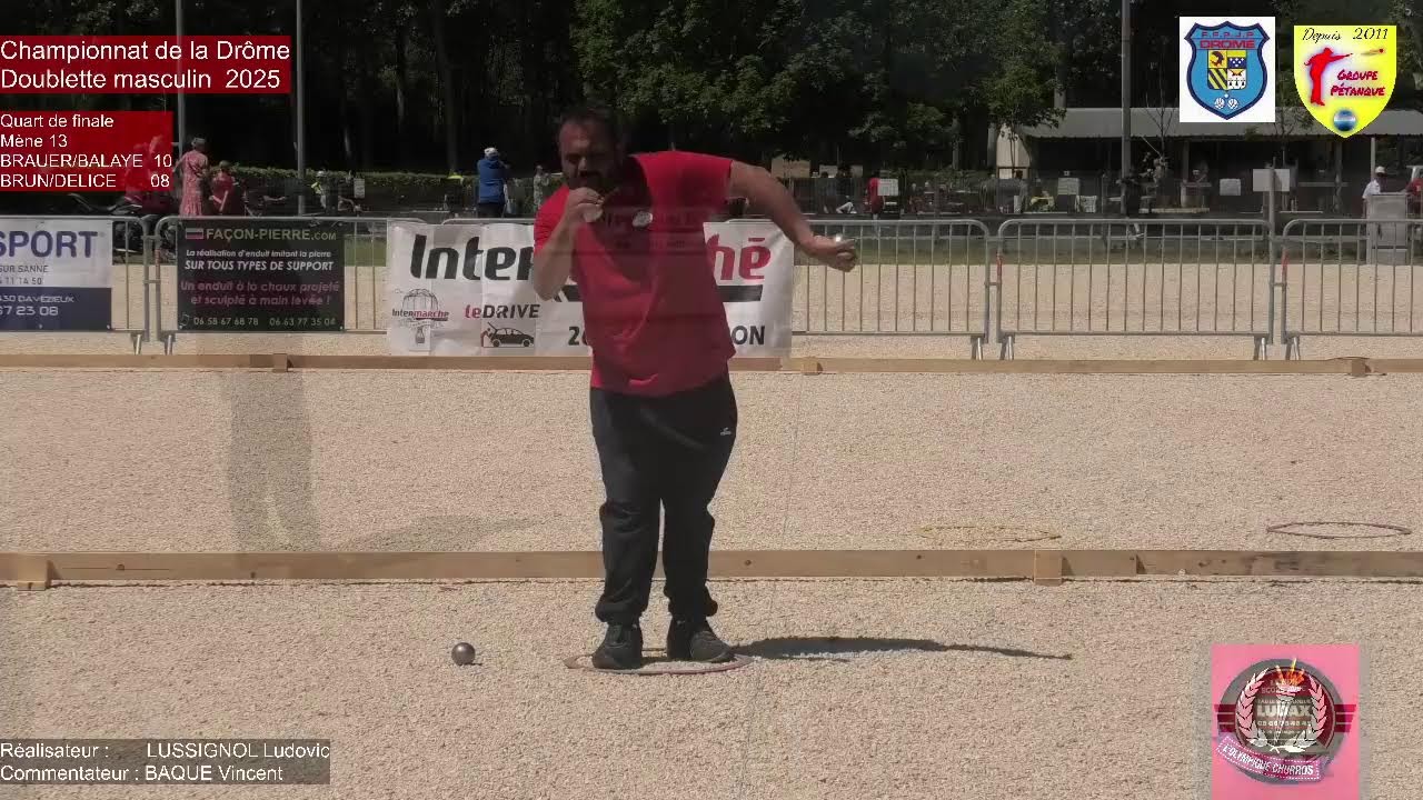 Miniature : Championnat de la Drôme doublette masculin 2025