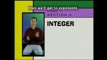 Standard Deviants: Pre-Algebra (Program 1) (Accessible Preview)