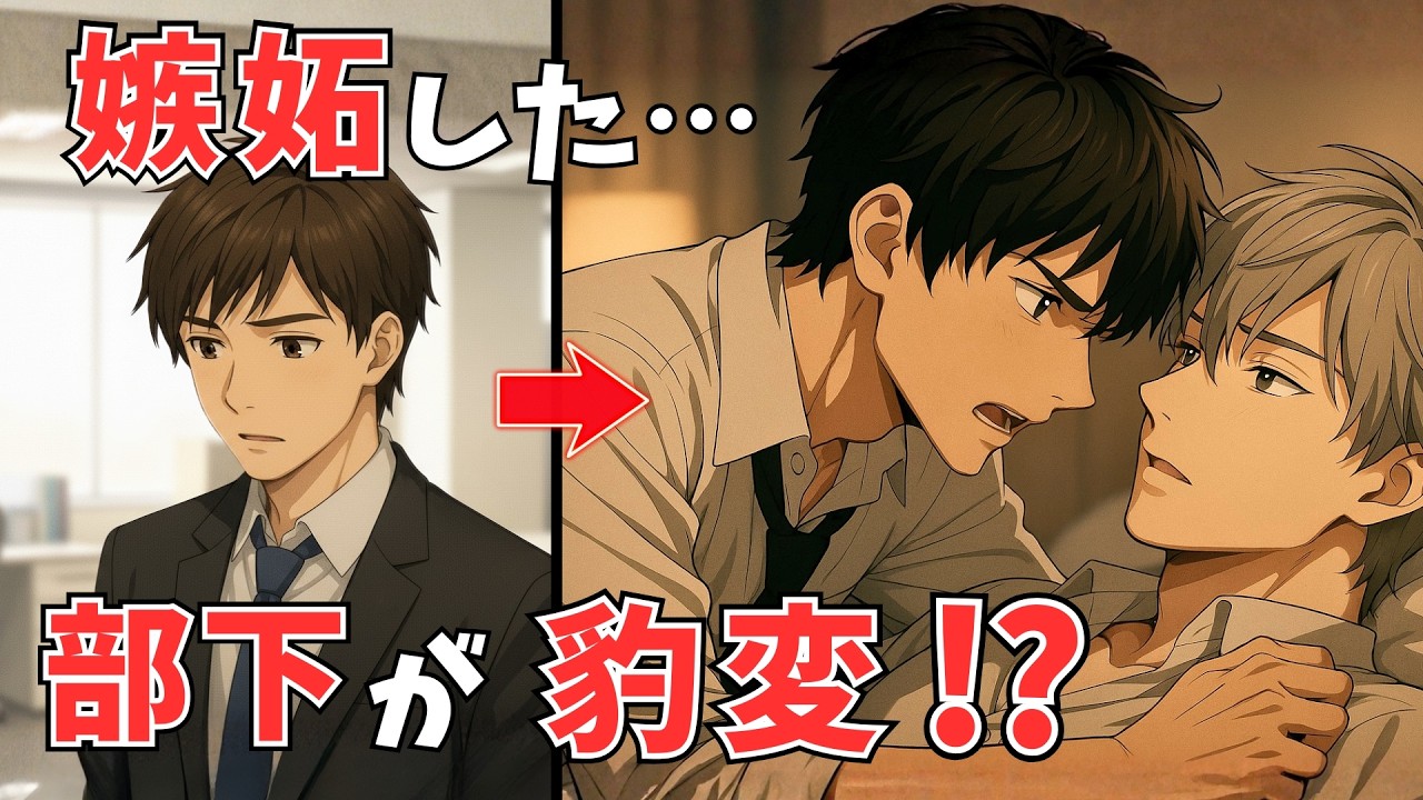 【BL短編】トラウマ相手から恋人に連絡が！？上司の異変に嫉妬が止まらない部下はついに…！？（部下×上司）