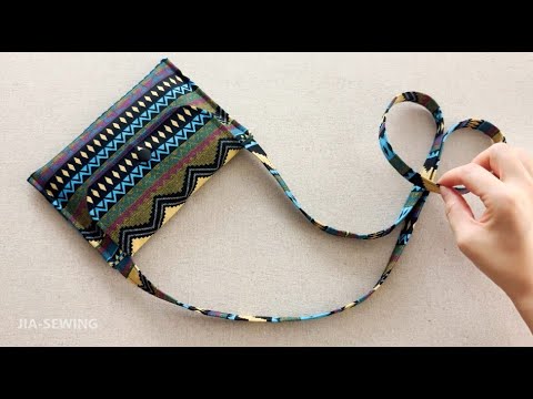 さらに100円引き◆JILLSTUART◆Small Quilting Chain Crossbag Cross Bag w/ Multiple Slots✨❤ | DIY | Quick Easy Sewing