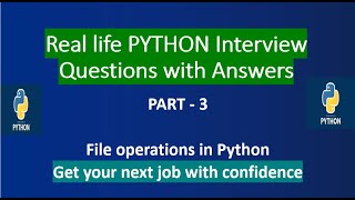 Crack Any Python Interview in 2025 | Top Real Python Coding Questions & Answers”| Part-3