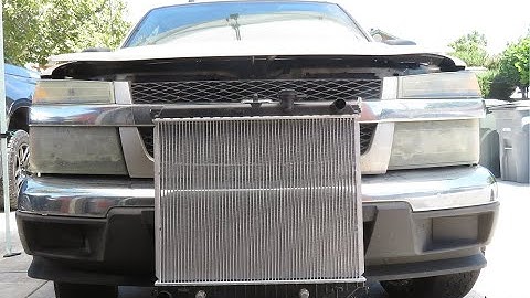 Chevy Colorado/GMC Canyon - Radiator Replacement
