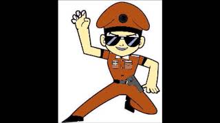 Little Singham Colouring Page