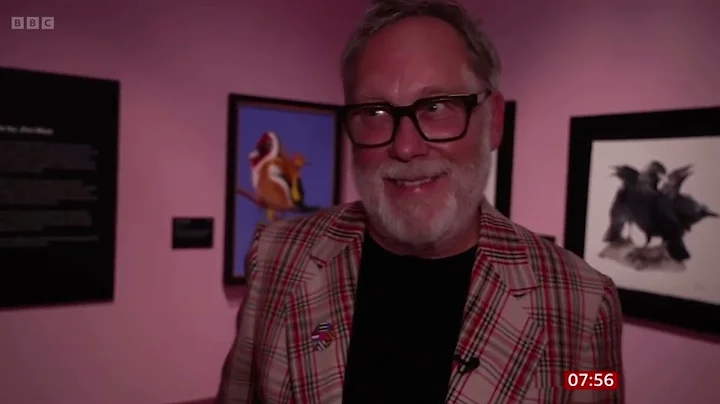 Jim Moir aka Vic Reeves’ Art Exhibition | BBC Breakfast News 16.05.25