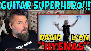 DAVID LYON - Hyenas (GUITAR ADVENTURE) OLDSKULENERD REACTION |