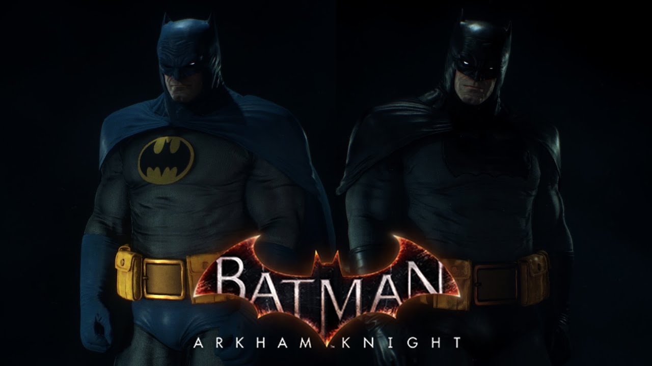 Batman Arkham Knight The Dark Knight Returns Skin MOD Showcase Gameplay 