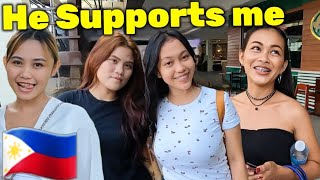 Filipina women on dating a foreigner in the Philippines (street interviews)