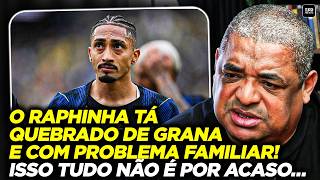 VAMPETA REVEALS THE SECRET BEHIND RAPHINHA'S POOR FORM WITH THE BRAZILIAN NATIONAL TEAM
